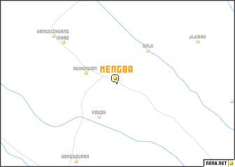 map of Mengba