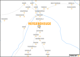 map of Mengé Bokeugé