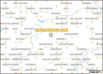 map of Mengerskirchen