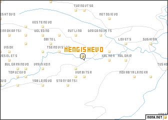 map of Mengishevo