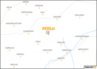 map of Mengji