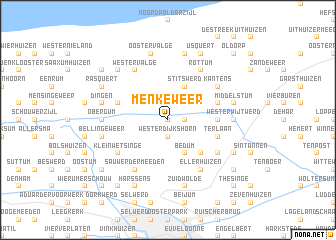 map of Menkeweer