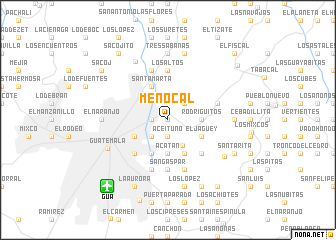 map of Menocal