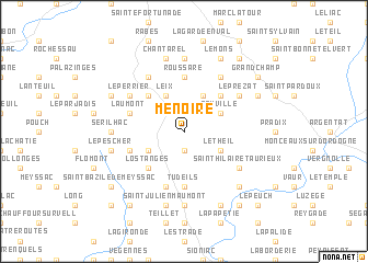 map of Ménoire