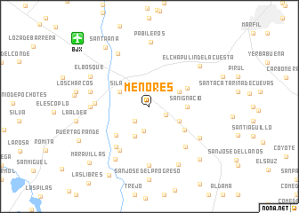 map of Menores