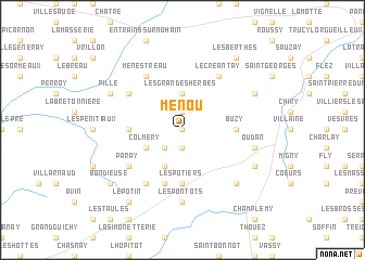 map of Menou