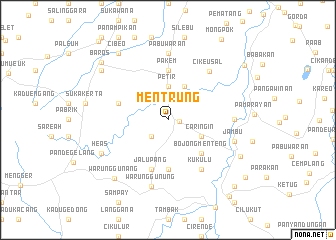 map of Mentrung