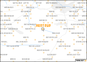 map of Mentrup
