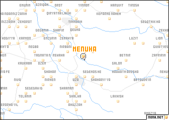 map of Menuẖa