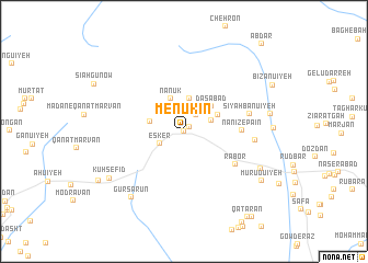 map of Menūkīn