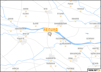 map of Menuma