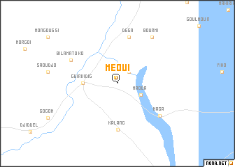 map of Meoui