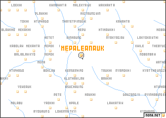 map of Mepale-anauk