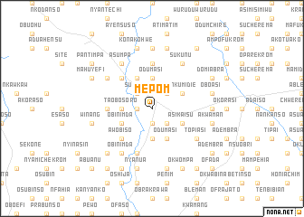 map of Mepom