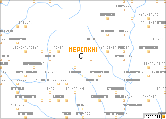 map of Meponkhi