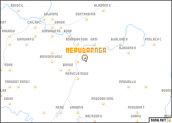 map of Mêpu Da R”nga