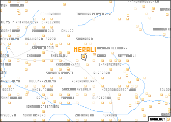 map of Merālī