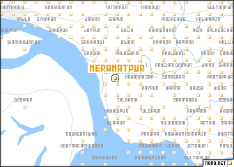 map of Merāmatpur