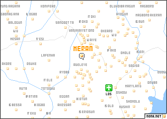 map of Meran