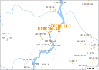 map of Mercadillo