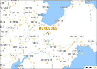 map of Mercedes