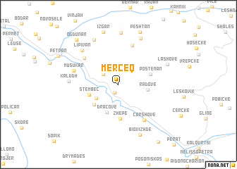 map of (( Mercëq ))