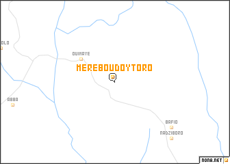 map of Méré Boudoytoro