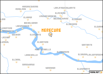 map of Merecure