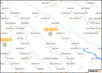 map of Mereni