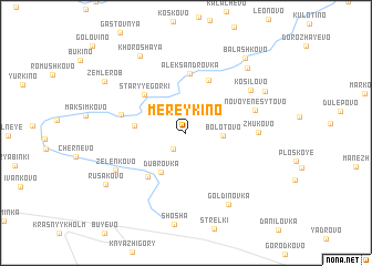 map of Mereykino