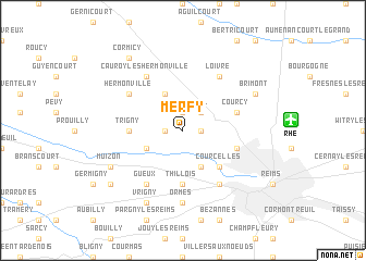 map of Merfy