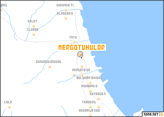 map of Mergotuhulor