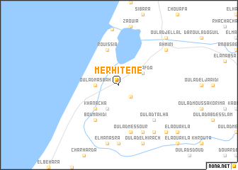 map of Merhitene