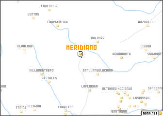 map of Meridiano