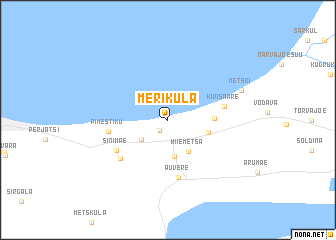 map of Meriküla