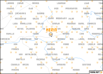 map of Merín
