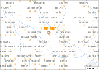 map of Merişani