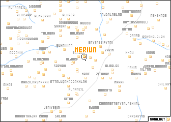 map of Meriun