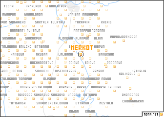 map of Merkot