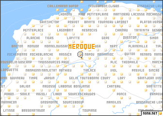 map of Meroque