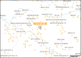 map of Merrīkhī