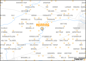 map of Merring