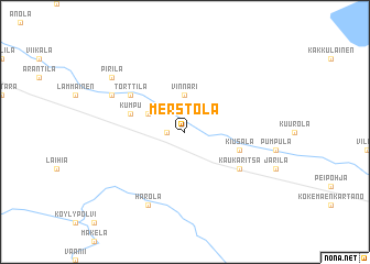 map of Merstola