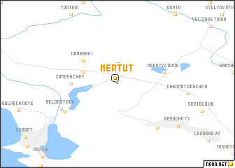 map of Mertut\
