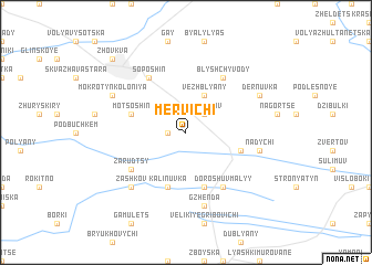 map of Mervichi