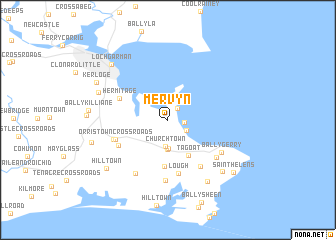 map of Mervyn