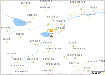 map of Mery