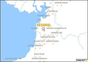 map of Mesapol