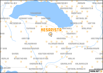 map of Mesárista