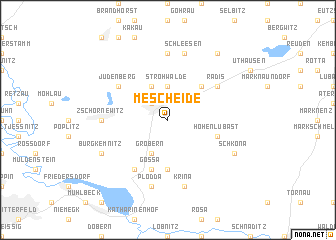 map of Mescheide